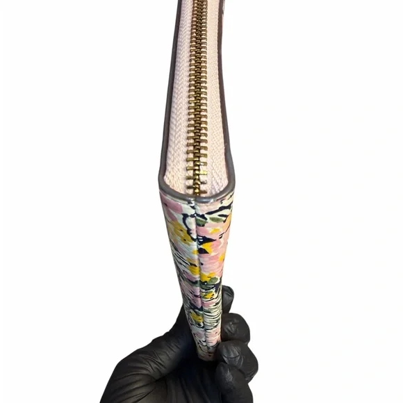 Tory Burch Britten Large Zip Pouch Wristlet (A687) - Picture 10 of 10